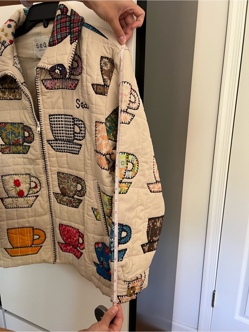 NWT Sea New York teacup quilted jacket - Picture 7 of 9